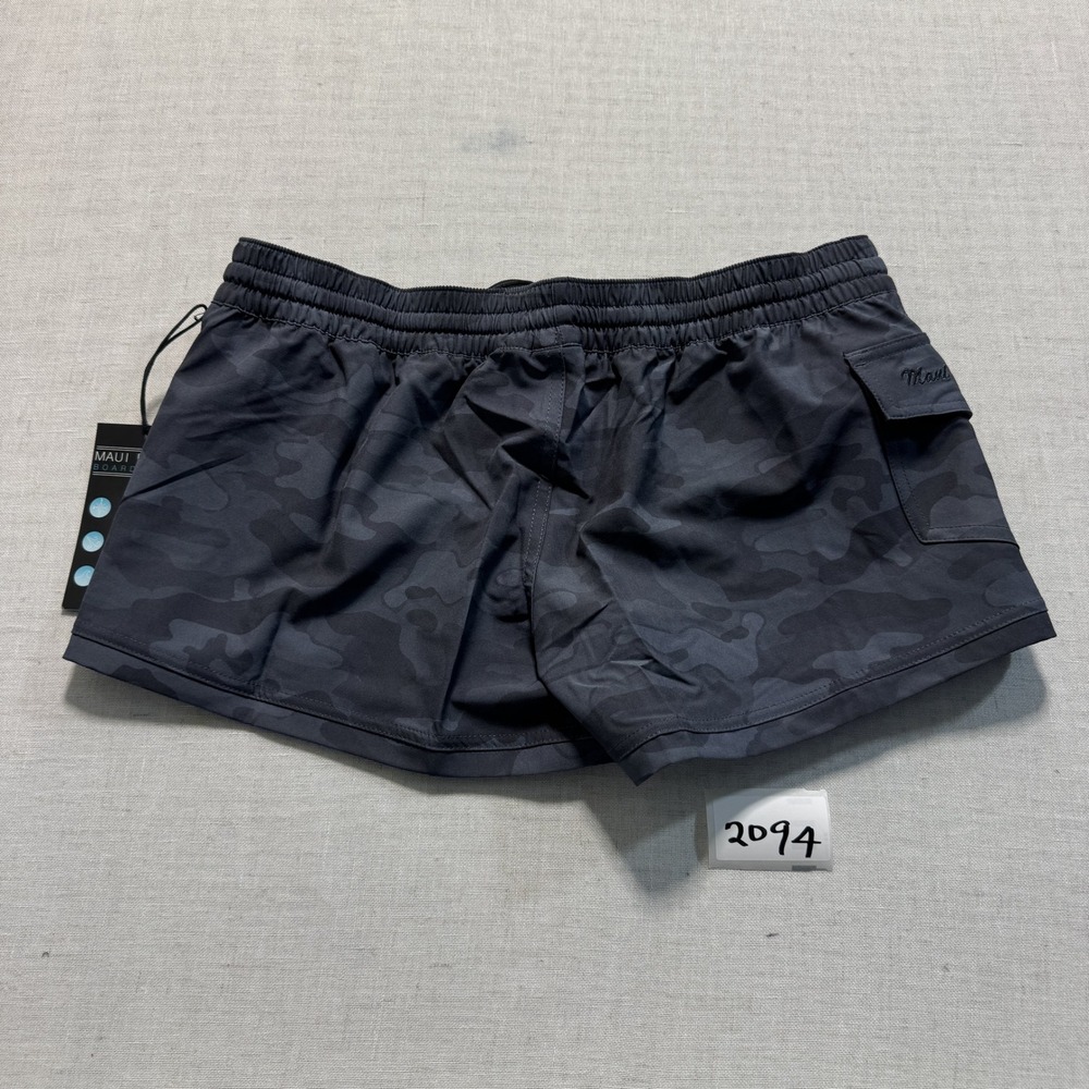 Maui Rippers Boardshorts Womens Sz S Black  New With Tags